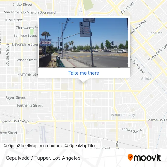 Sepulveda / Tupper map