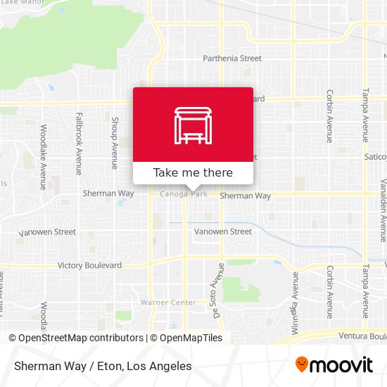 Mapa de Sherman Way / Eton