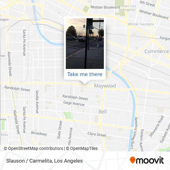 Mapa de Slauson / Carmelita