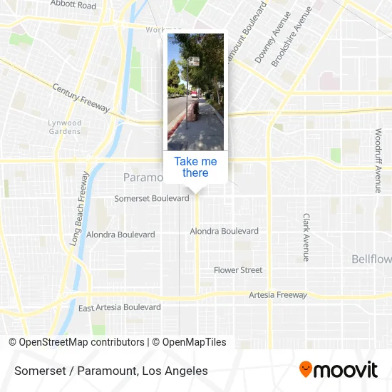 Somerset / Paramount map