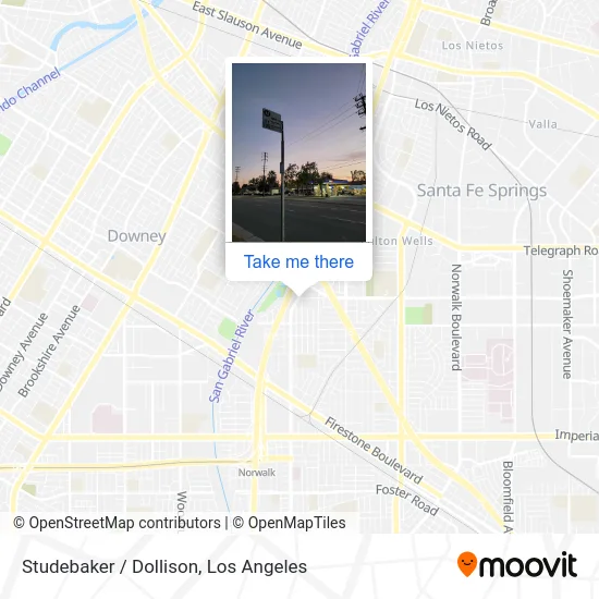 Studebaker / Dollison map