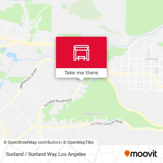 Sunland / Sunland Way map