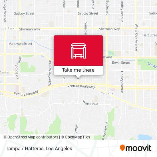Mapa de Tampa / Hatteras