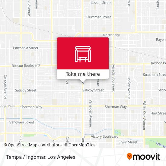 Mapa de Tampa / Ingomar