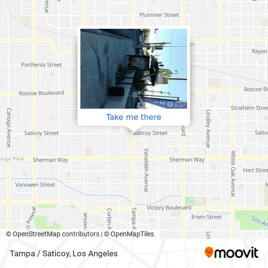 Tampa / Saticoy map