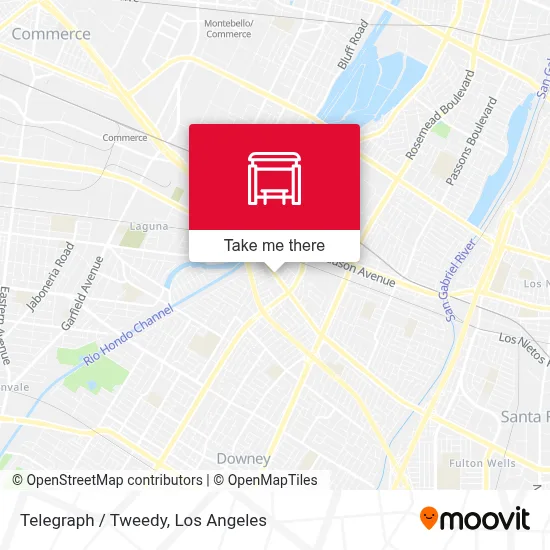 Telegraph / Tweedy map