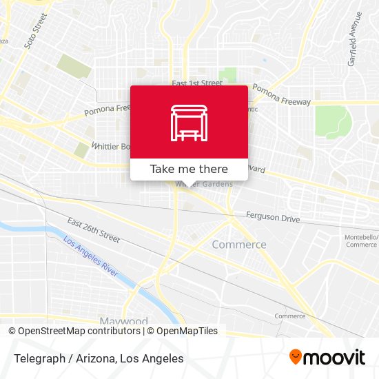 Mapa de Telegraph / Arizona