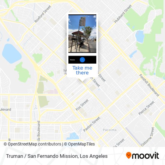 Mapa de Truman / San Fernando Mission