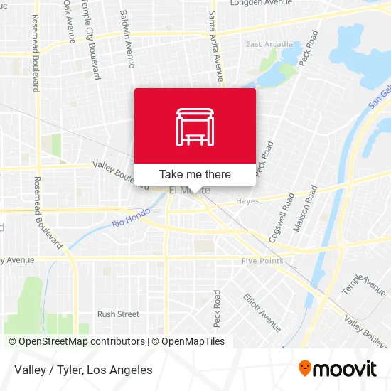 Mapa de Valley / Tyler