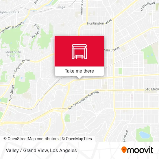 Valley / Grand View map
