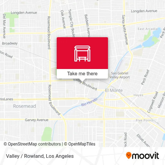 Valley / Rowland map