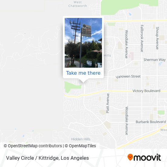 Mapa de Valley Circle / Kittridge