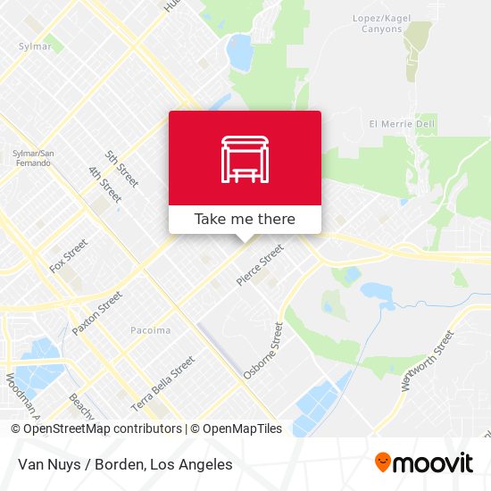 Van Nuys / Borden map