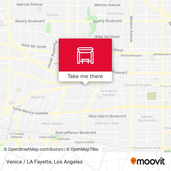 Venice / LA Fayette map