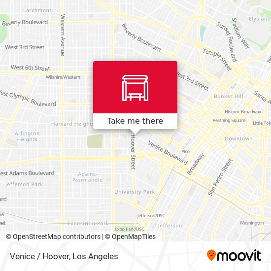 Mapa de Venice / Hoover