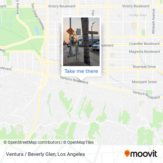 Mapa de Ventura / Beverly Glen