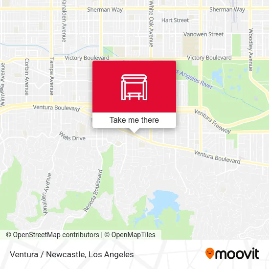 Ventura / Newcastle map