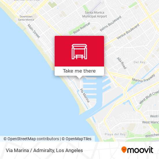 Mapa de Via Marina / Admiralty