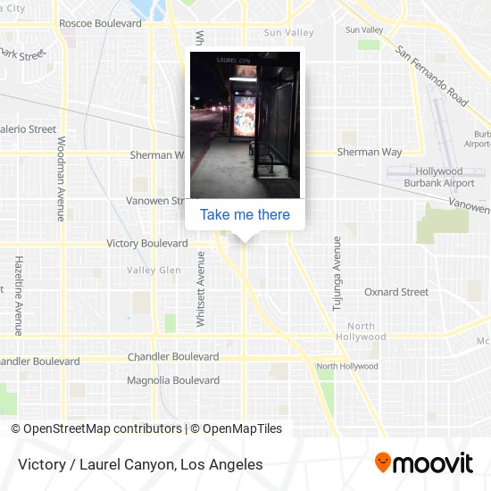 Victory / Laurel Canyon map
