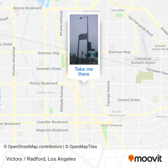 Victory / Radford map