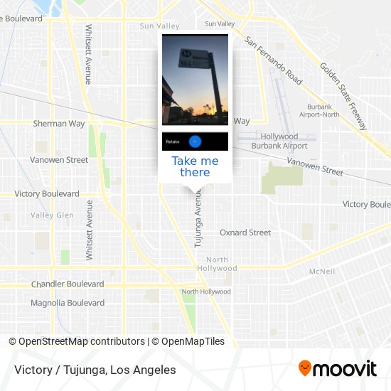 Mapa de Victory / Tujunga