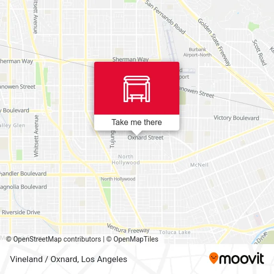 Mapa de Vineland / Oxnard