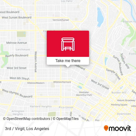 3rd / Virgil map