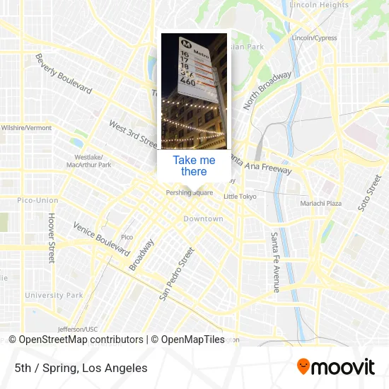 Mapa de 5th / Spring
