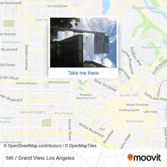 6th / Grand View map