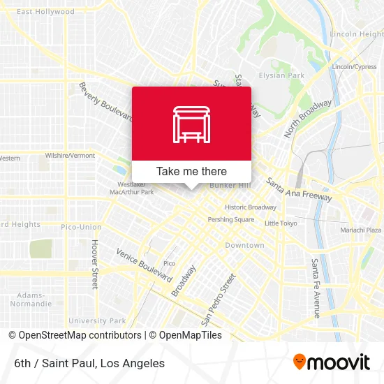 Mapa de 6th / Saint Paul