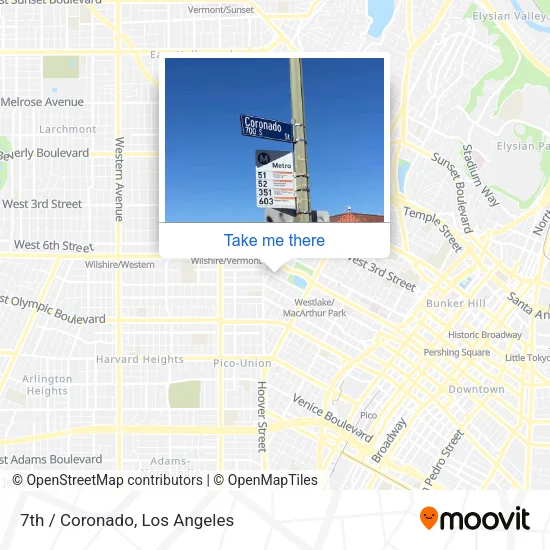 7th / Coronado map