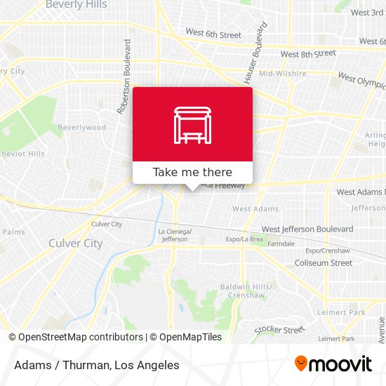 Mapa de Adams / Thurman