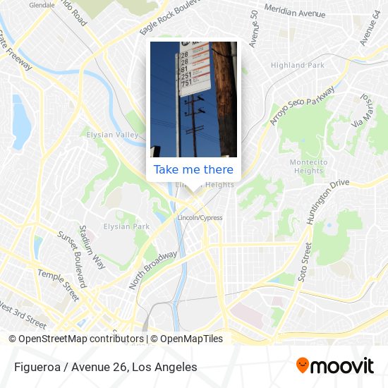 Figueroa / Avenue 26 map