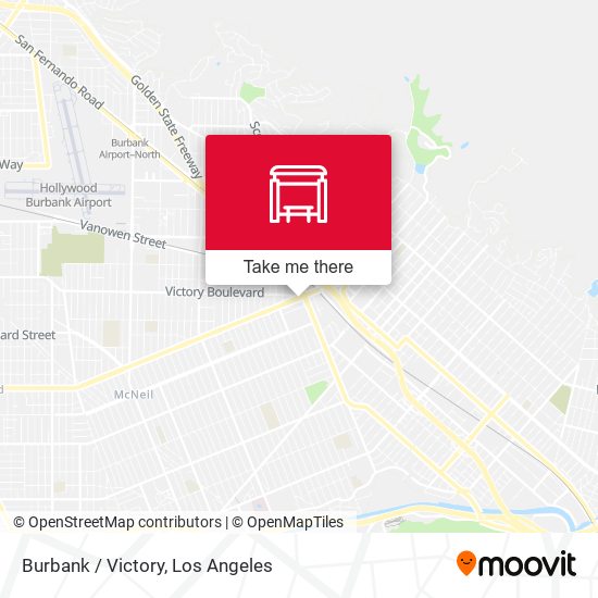Mapa de Burbank / Victory