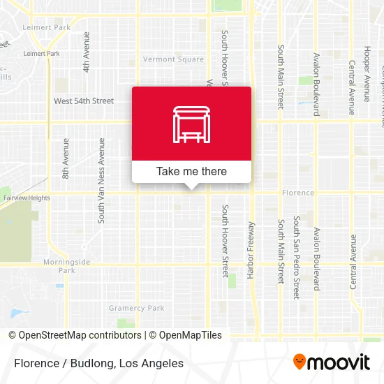 Florence / Budlong map
