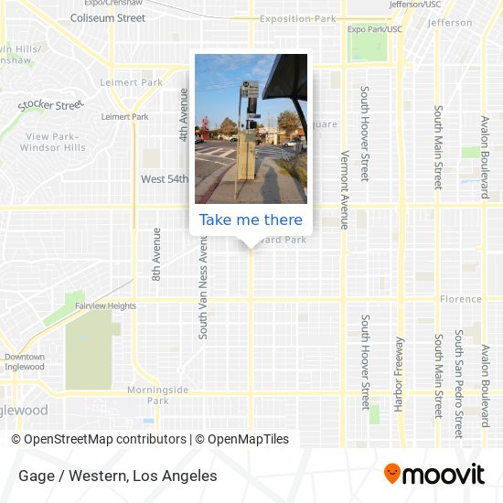 Mapa de Gage / Western