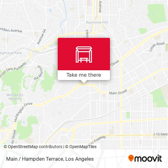 Mapa de Main / Hampden Terrace