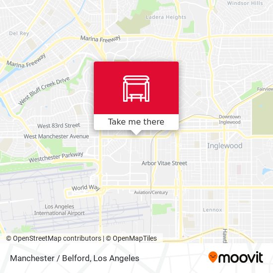 Mapa de Manchester / Belford