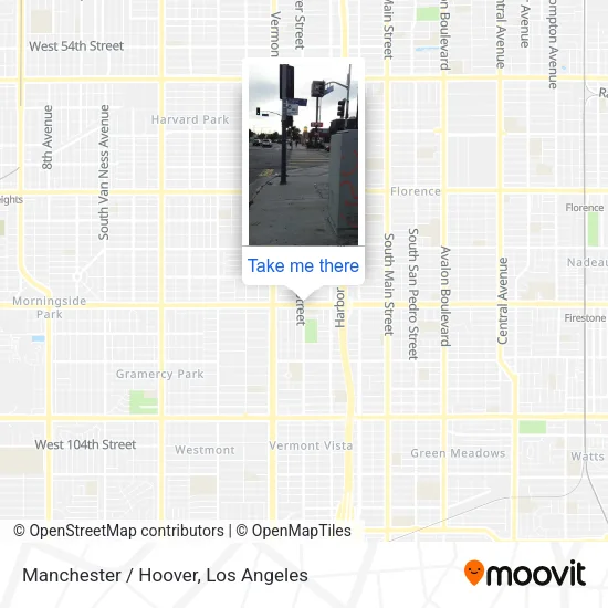 Manchester / Hoover map