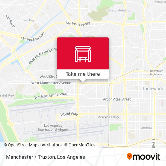 Manchester / Truxton map