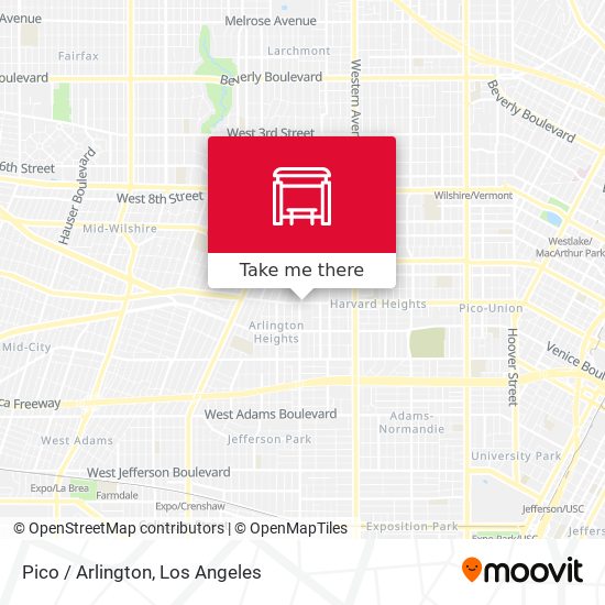 Mapa de Pico / Arlington