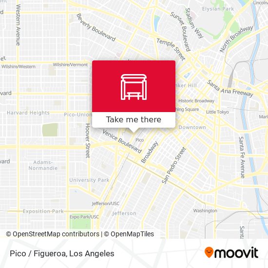 Pico / Figueroa map