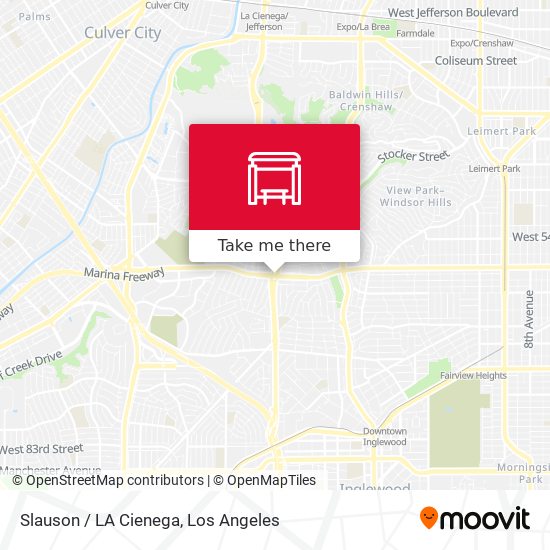 Mapa de Slauson / LA Cienega