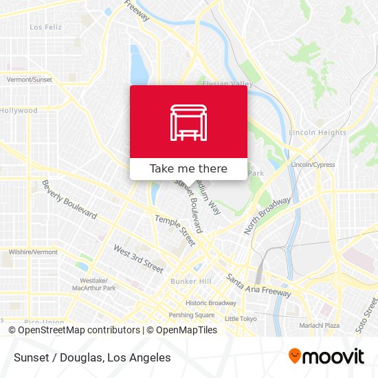 Mapa de Sunset / Douglas