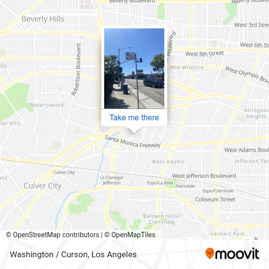 Washington / Curson map