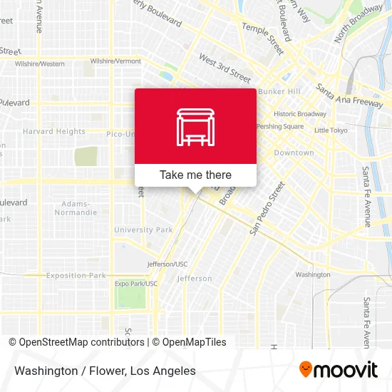 Washington / Flower map