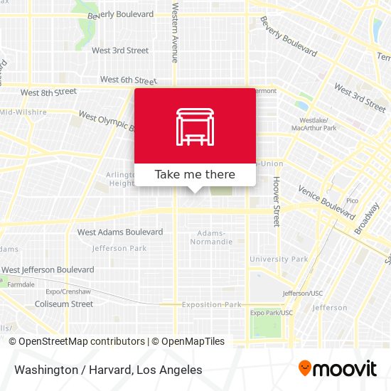 Washington / Harvard map