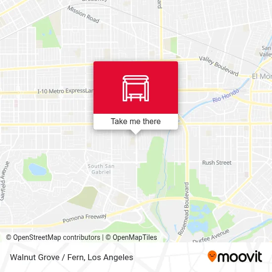 Walnut Grove / Fern map