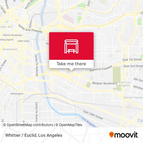 Mapa de Whittier / Euclid