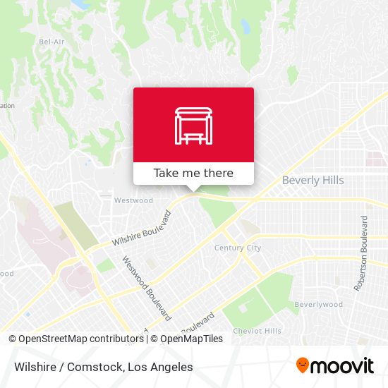 Mapa de Wilshire / Comstock
